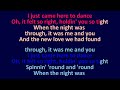 Peabo Bryson - I Just Came Here To Dance (Duet) - Karaoke Instrumental Lyrics - ObsKure