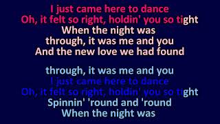 Peabo Bryson - I Just Came Here To Dance (Duet) - Karaoke Instrumental Lyrics - ObsKure