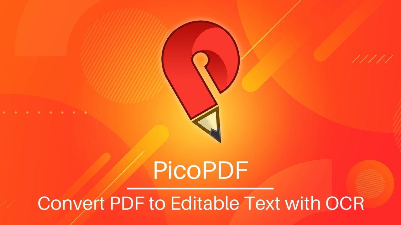 Convert PDF to Editable Text using OCR | PicoPDF PDF Editor Tutorial