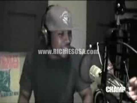 RICHIE SOSA FREESTYLES LIVE ON CHAMP RADIO