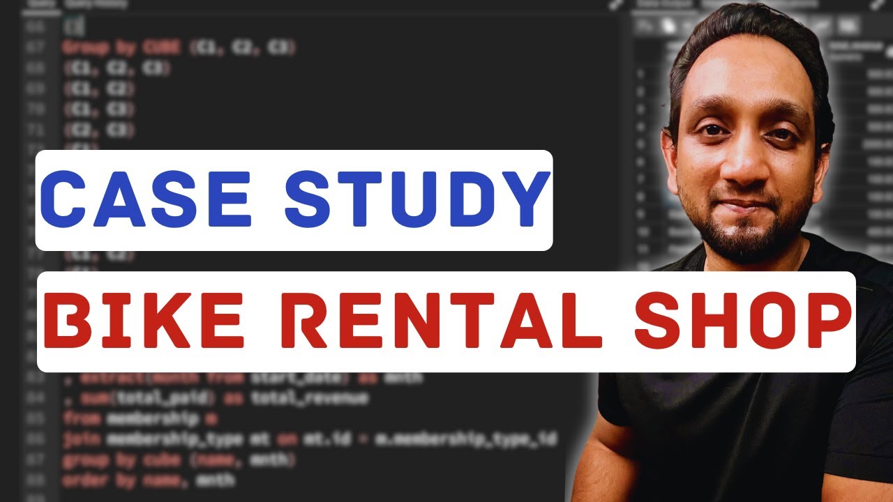SQL Case Study - Bike Rental Shop | Practice SQL Queries