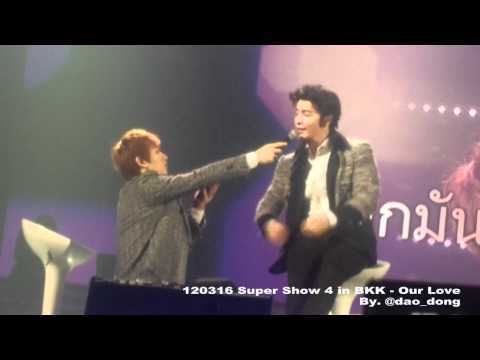 [Fancam] 120316 Super Show 4 in BKK - Our Love [dao_dong]