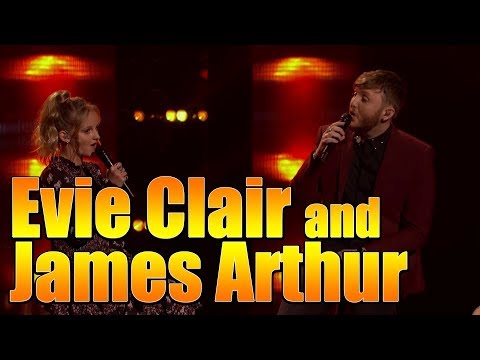 Evie Clair and James Arthur Sing A Stunning Duet America's Got Talent 2017｜GTF