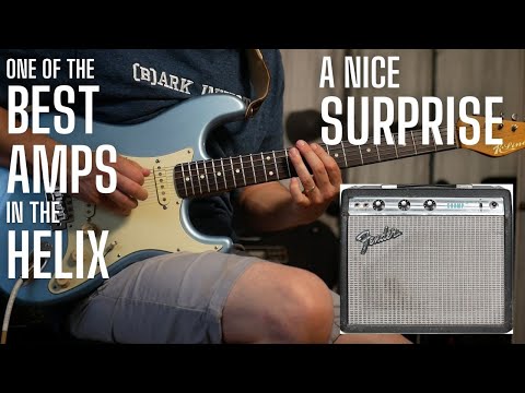 One of the Best Amps in the Helix - Fender Champ LOW DSP BURDEN!