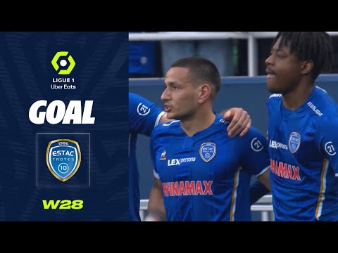Goal Rony LOPES (38' - ESTAC) ESTAC TROYES - STADE BRESTOIS 29 (2-2) 22/23