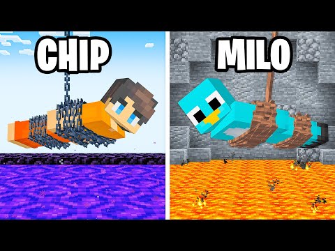 Save MILO or CHIP in Minecraft?