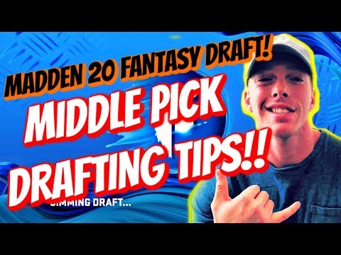 Madden 20 Fantasy Draft Tips! Pick Strategy - Best Overall Team - Franchise Mode (PS4) 🔥