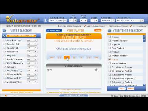 Conjugate Spanish Verb dar