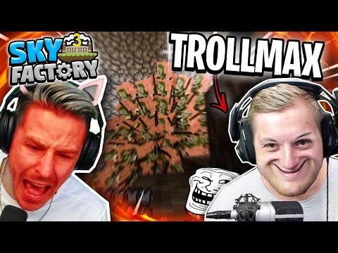 TRYMACS trolls me until I ban him! Skyfactory 3 almost quit!