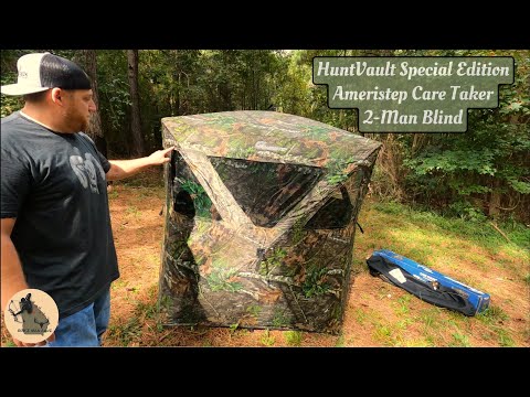 Ameristep Care Taker 2-Man Blind | Set Up, Overview, and Take Down | HuntVault Special Edition