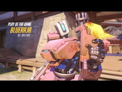 Overwatch (Gameplay) - Ana and Reinhardt shenanigans