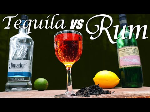 Clarified Milk Punch || clarified rum punch vs tequila punch