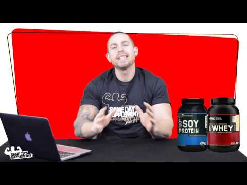 Whey protein vs soy protein