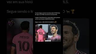 Sigo dizendo: enquanto ele pisar em um gramado de chuteiras, será o MELHOR jogador do mundo 🐐 #messi