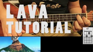Video thumbnail of "Lava Pixar - UKULELE Tutorial Acordes ( Fácil )"