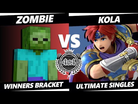 4o4 Smash Night 59 - ExS| Zombie (Steve) vs Moist| Kola (Cloud, Roy) - Winners Round 4