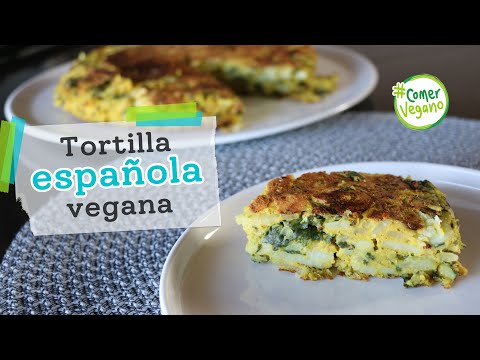 TORTILLA ESPAÑOLA VEGANA | Una versión saludable y rica en proteína...