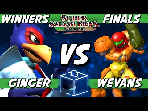 Coinbox 52 - Ginger (Falco) vs Wevans (Samus) Winners Finals - Smash Melee