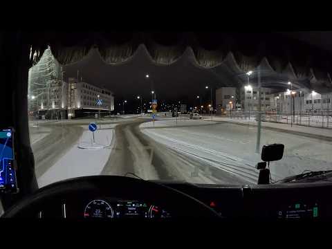 Truck Vlog - Finland. Loading in Joensuu and Driving Towards Helsinki.