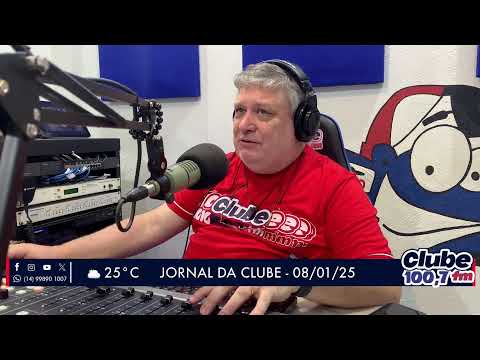 Jornal da Clube - 08/01/25 - Edição da Manhã