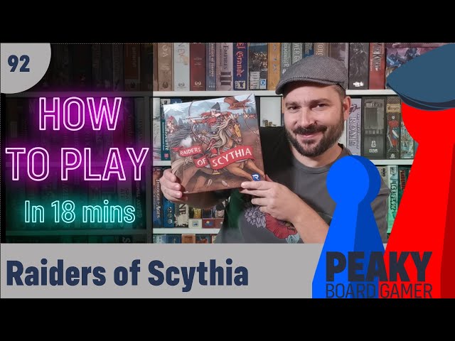 Vídeo relacionado con Renegade Game Studio, Raiders of Scythia, Board Game, Ages 12+, 1-4 Players, 60-80 Minutes Playing Time, Multicolor