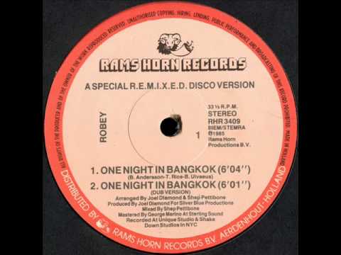 Robey - One Night In Bangkok 12 inch Version 1985.wmv