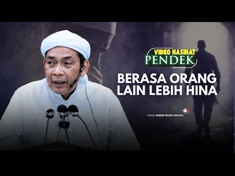 USTAZ AHMAD RIZAM - SIAPA MAKHLUK PALING HINA