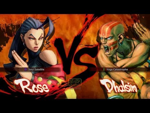SSF4AE 2014 - Dhalsim (WhySoSerious) Vs Rose (Evindy)