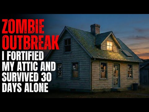 ZOMBIE OUTBREAK: I Barricaded My Attic and Survived 30 Days Alone | Creepypasta