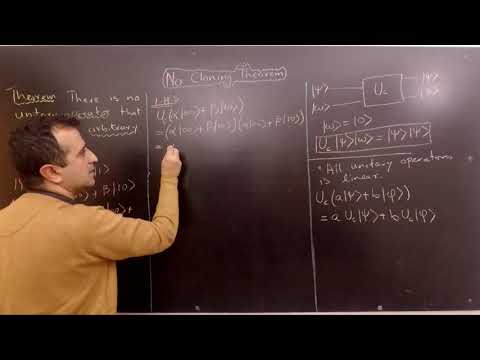 Quantum Computing #9: Two Proofs of No Cloning Theorem