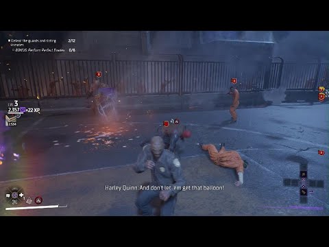 Gotham Knights: Hood vs Blackgate riot