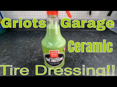 Griots Garage Ceramic Tire Dressing! Sio2/Polymeric Infused Barrier For Your Tires!!