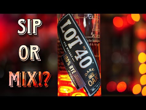 Lot 40 Dark Oak 100% Rye | Review #13