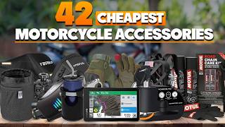 42 Cheapest Motorcycle Accessories & Gadgets on Amazon in 2026