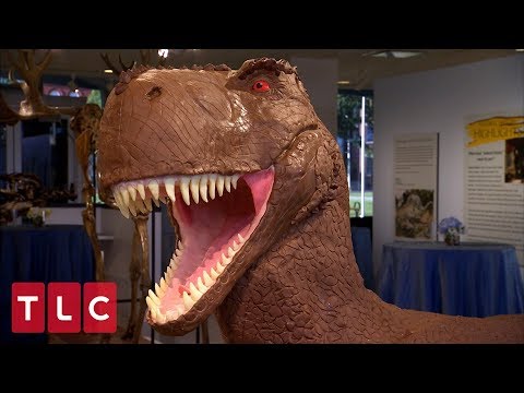Making A Giant Dinosaur Wedding Cake | Cake Boss