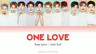Wanna One (워너원) - &#39;One Love (묻고싶다)&#39; Easy Lyrics | Indo Sub