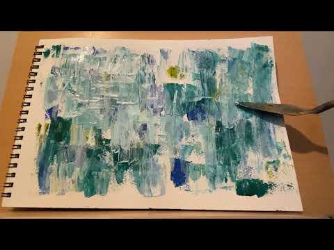 Paint a yesterday's scenery ／昨日の景色を描く（ASMR｜no talking）
