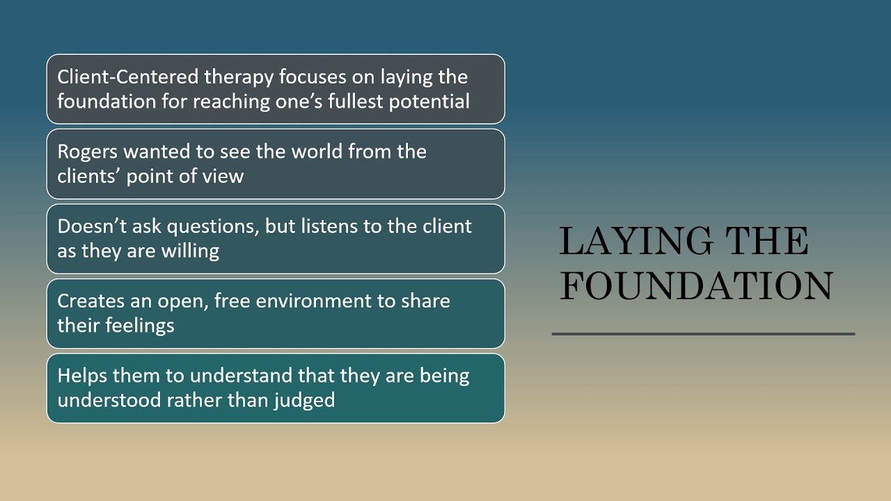 Client Centered Therapy PowerPoint