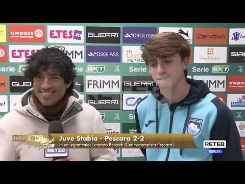 Juve Stabia - Pescara 2-2 91° Berardi: "Emozionato e felice"
