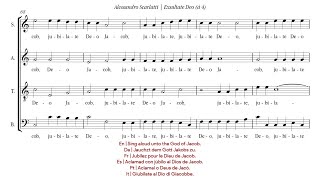 Alessandro Scarlatti | Exsultate Deo [1708, á 4; Skruk]