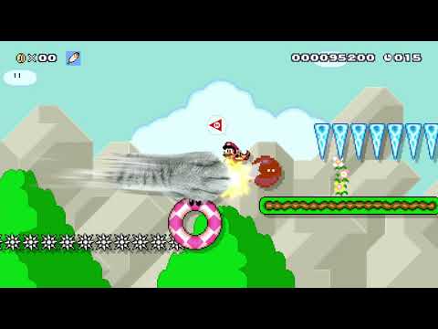 Y+➝    great keep run by かげゆう - Super Mario Maker 2 - No Commentary 1bz