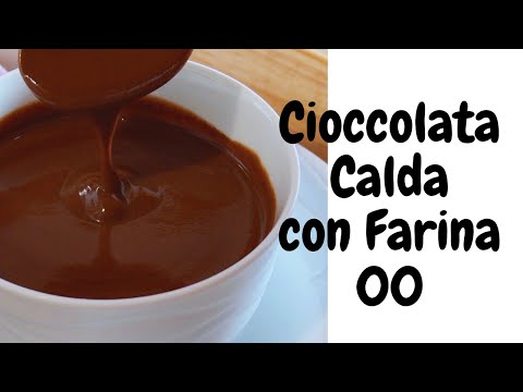 Ricetta cioccolata calda con farina 00: densa e cremosa