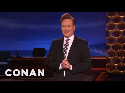 CONAN Monologue 11/30/16 | CONAN on TBS