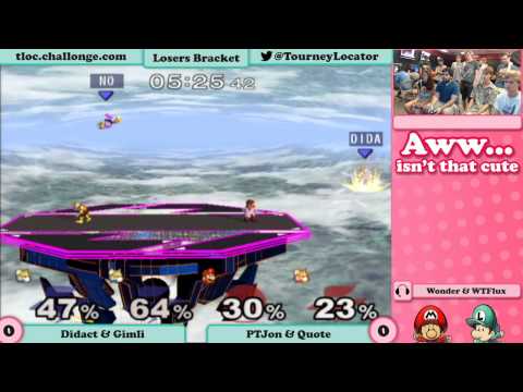 AITC Melee - Didact & Gimli vs PTJon & Quote - Losers Bracket