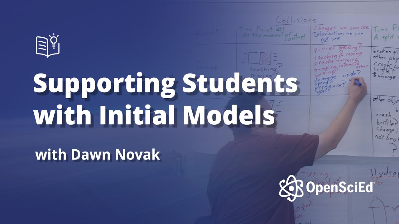 Supporting Students with Initial Models | OpenSciEd On-Demand Resource