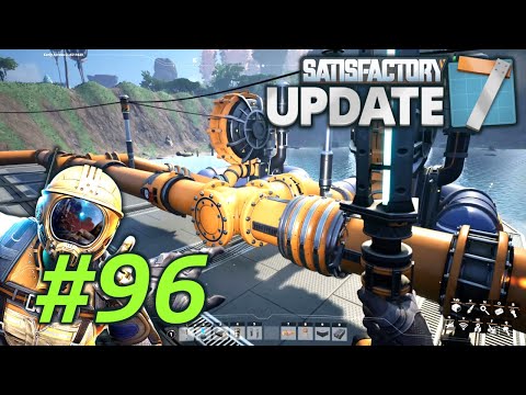 Adding More Crater Lake Coal Power (2/2) - Let's Play Satisfactory Update 7 Part 96