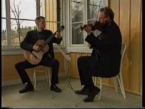 Sparf/Härenstam Duo plays Piazzolla '1960' Musikspegeln, SVT