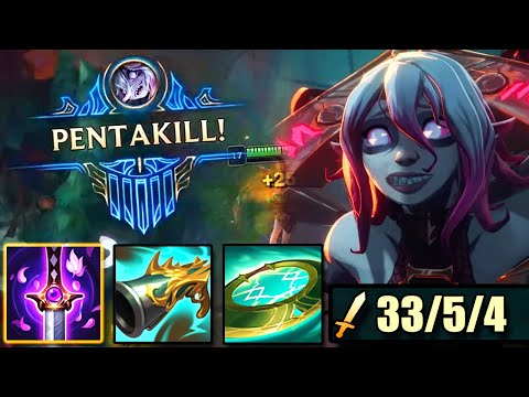 So I tried Full Lethality Briar.. here's why it's absolutely broken (FIRST EVER GLOBAL PENTAKILL)