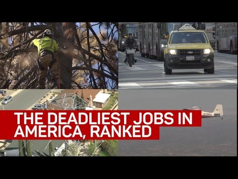 The deadliest jobs in America, ranked