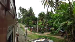 preview picture of video 'Sri Lankan Train Journey: Galle - Colombo (Sept 2012) Part III'